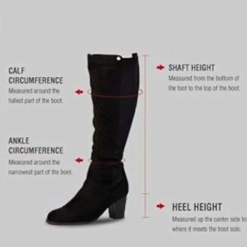 Rockport Tristina Gore Black Waterproof Hydro Shield KneeHigh Leather Boots 5.5